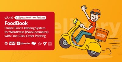 Foodbook plugin Delivery wordpress